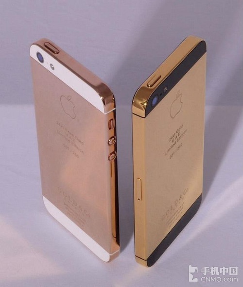 黄金版iphone 5
