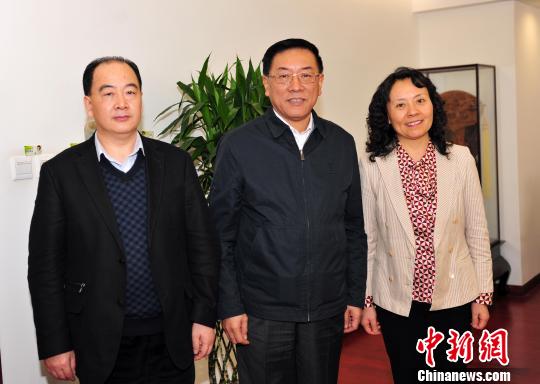 中国侨联主席林军会见重庆市侨联主要领导。重庆市侨联供图