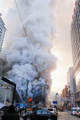 延安一商厦发生火灾3人遇难 受伤人员增至20人