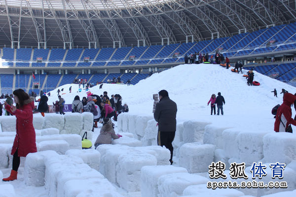 天津最大市區戲雪樂園-水滴歡彩雪世界22日開幕