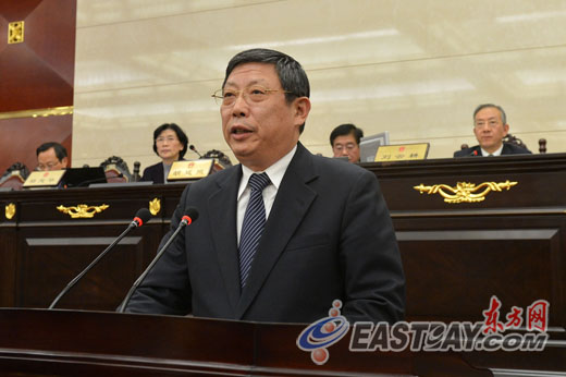 杨雄出任上海代理市长韩正辞去市长职务图