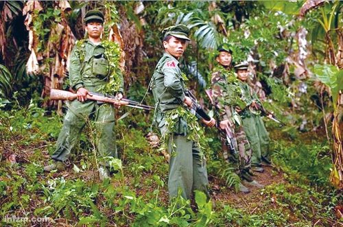 缅北克钦军图片图片