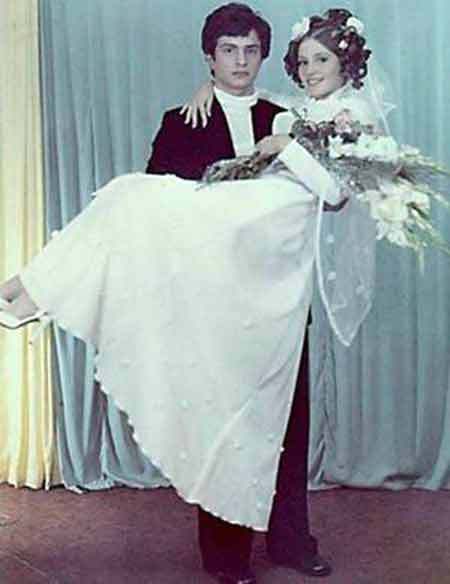 前乌克兰总理季莫申科结婚照。