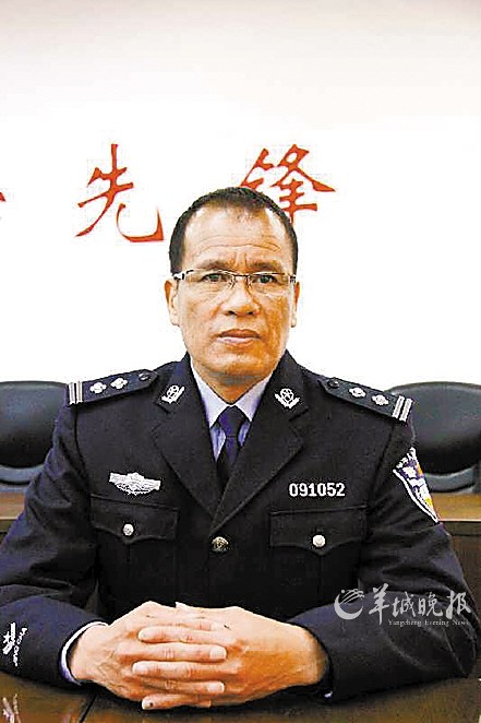 汕头民警庄宜生(资料图片)新春走基层好人过年羊城晚报讯 记者郑旭森