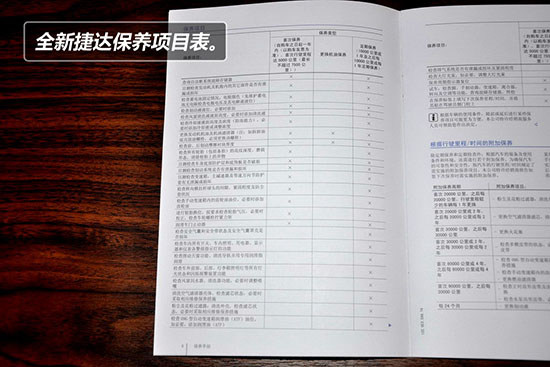 保养手册便宜实惠捷达保养手册解析