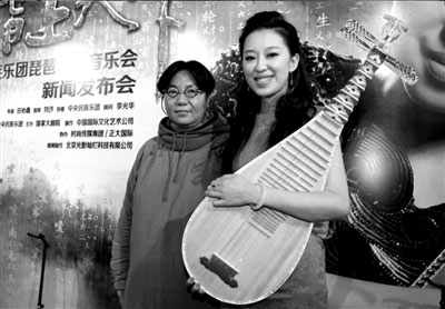 田沁鑫跨界执导赵聪音乐会。
