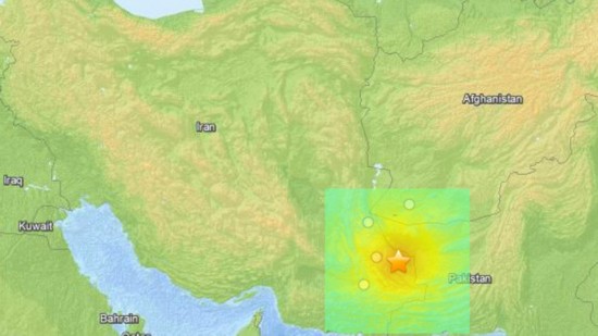 伊朗和巴基斯坦交界发生强震