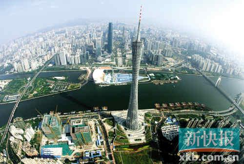 广州有很多高层建筑。新快报记者宁彪/摄（资料照片）