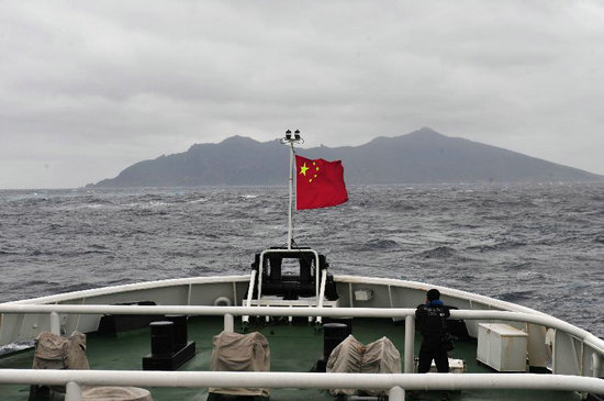 钓鱼岛领海巡航图片