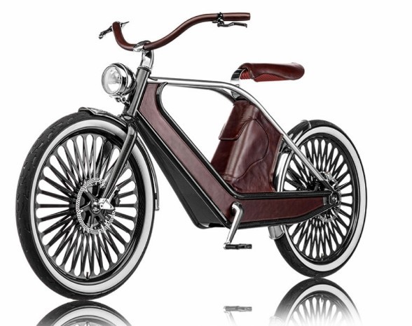 意大利制造cykno复古电动自行车