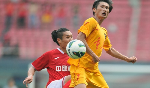 長沙,2013年4月28日 (體育)(9)足球——中甲:湖南湘濤平重慶fc 4月28