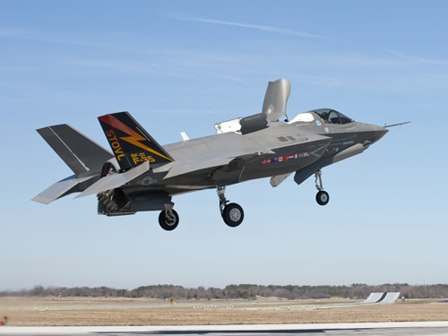 ͼƬ׼F-35B̾𽵴ֱսʾͣܡ