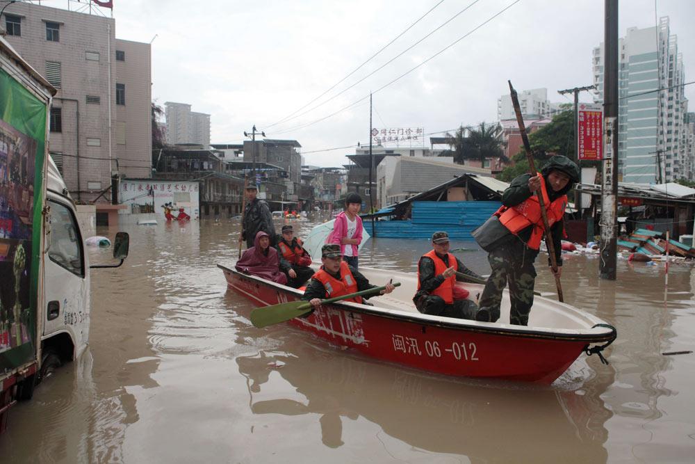 南方暴雨洪涝灾害 33死12失踪【高清组图】