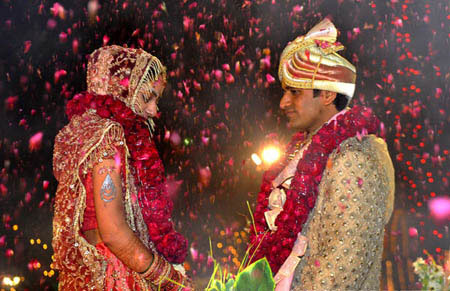 印度奇葩婚礼图片