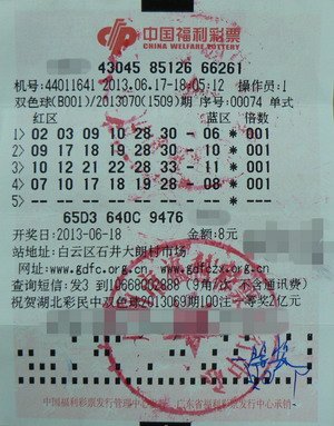 上班族喜中双色球500万 欲换房接父亲同住(图)