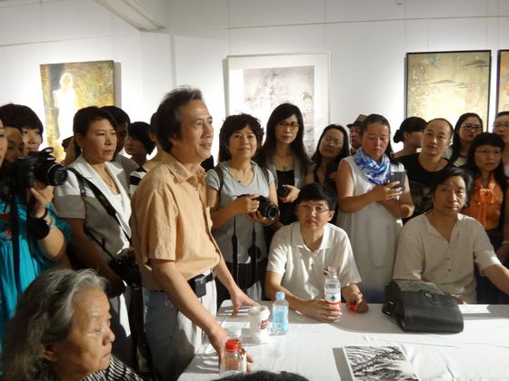 中央美术学院2012级中国重彩画高研班结业作品展开幕