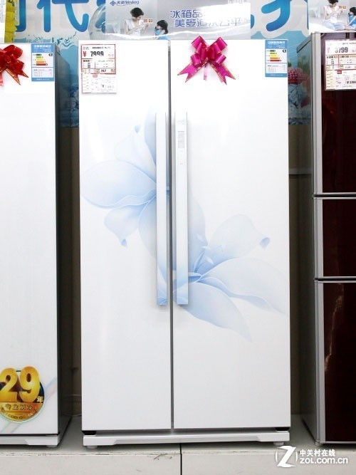 双温双控系统 美菱对开门冰箱售7999元