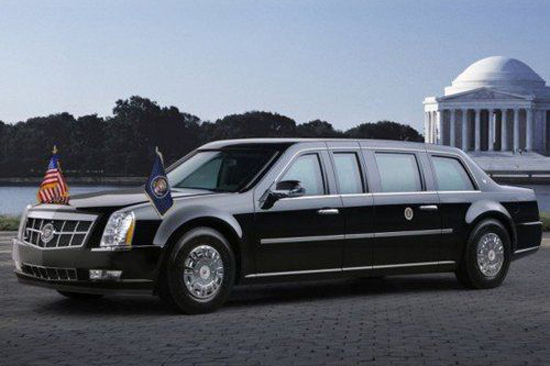 美国总统奥巴马——凯迪拉克帝威防弹车