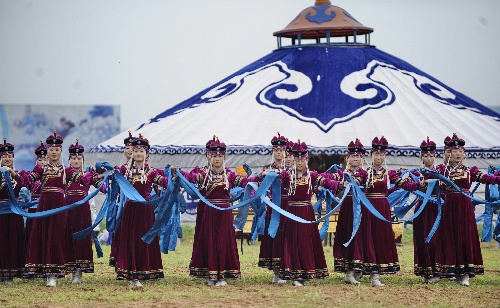 成吉思汗企业舞蹈图片