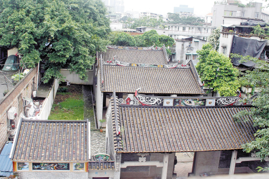 广州百年建筑谢家祠"修旧如旧"续写红色故事