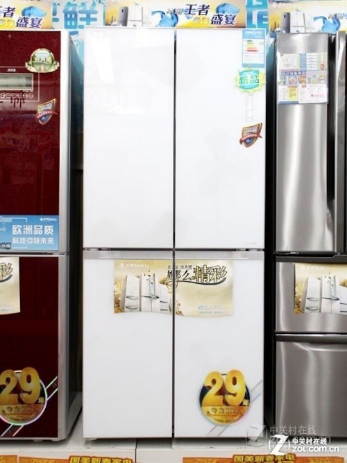 速冻保鲜设计 美菱多开门冰箱售6999元