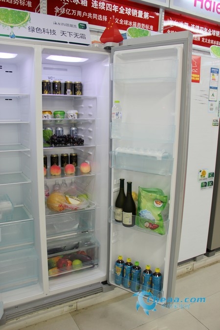 海尔BCD-640WAGM冰箱冷藏室