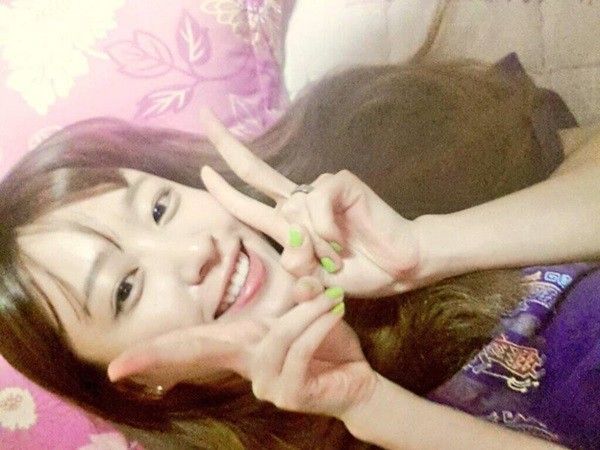 韩女星哈妮自拍床照 谎称为男友偷拍
