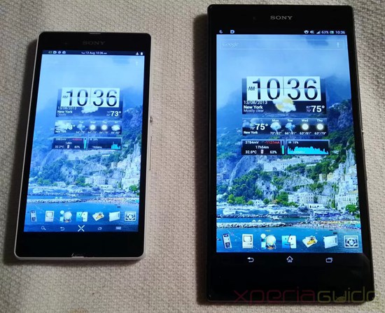 ʾЧԱȣXperia Z Ultra vs Xperia Z