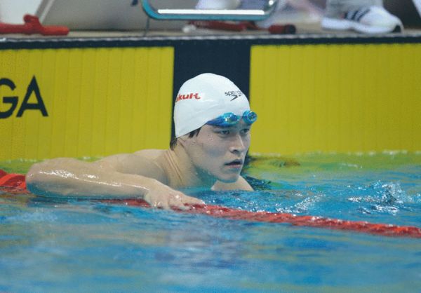 9月10日上午,第十二届全运会游泳项目男子1500米自由泳的预赛拉开战幕