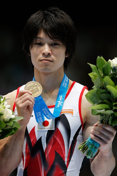 【图】图文:体操世锦赛单项决赛 内村获自由操铜牌