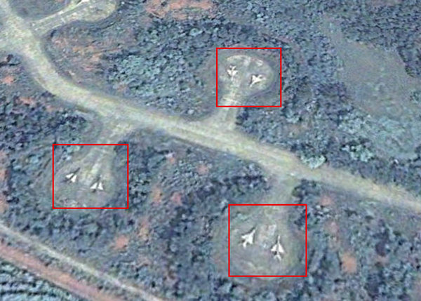 谷歌卫星地图 军用图片