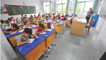 泗门镇中心小学昨日已开始上课