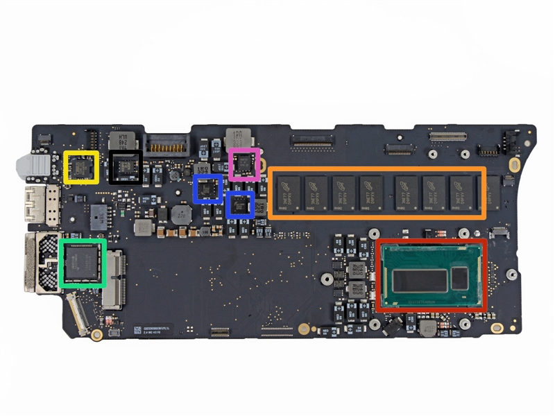 13寸视网膜MacBook Pro超详尽拆解
