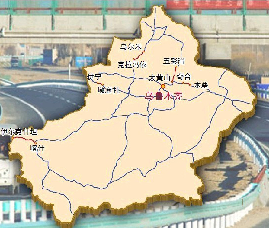 【圖】新疆5條高速主線年內建成通車(圖)