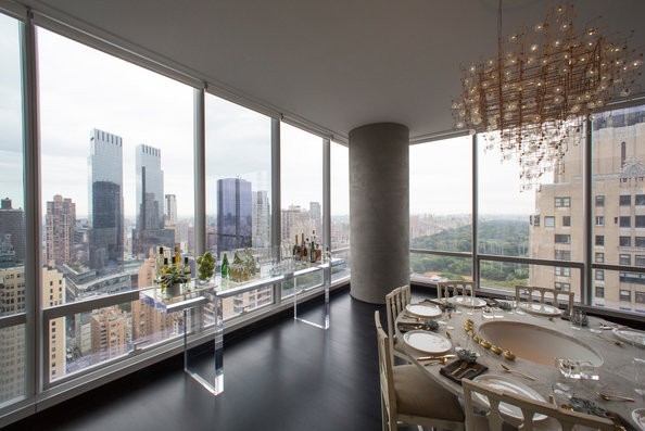 one57的一套公寓,它将成为纽约最高的居住用摩天楼