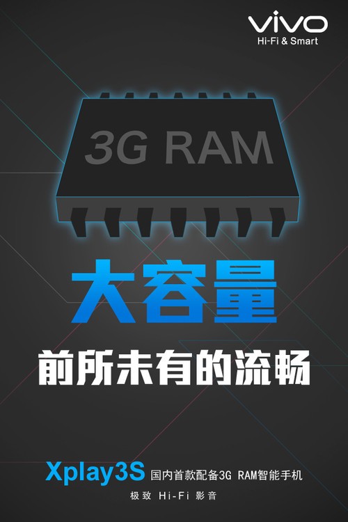 vivo Xplay3Sع:3GB RAM+128GB ROM