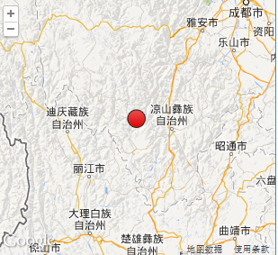 四川凉山彝族州两县交界发生4.1级地震(图)-搜狐