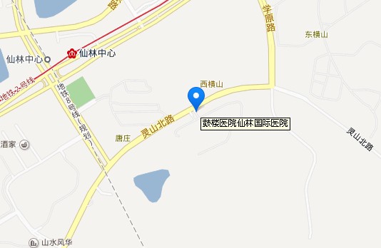 泰康仙林鼓楼医院地图图片