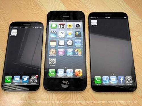 曲屏iPhone概念图