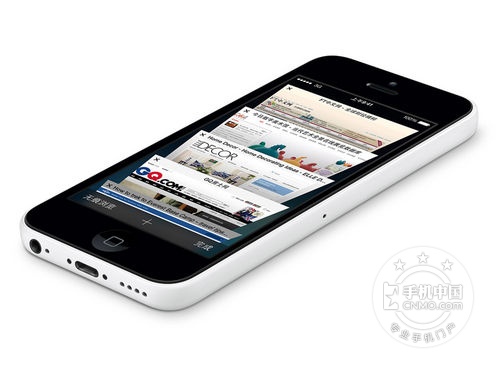 图为:苹果iPhone 5C 手机