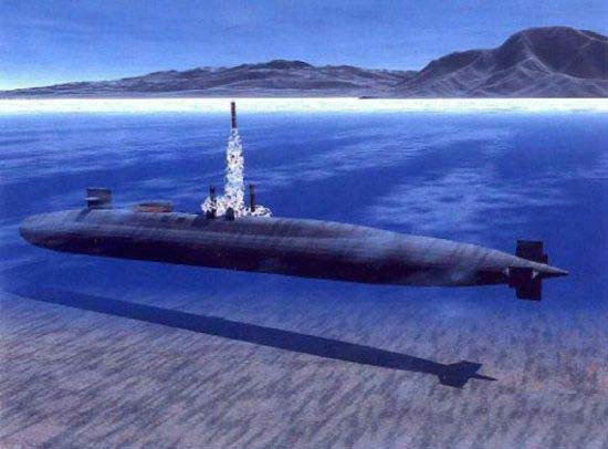 中国唐级战略核潜艇曝光 配射程上万公里导弹(图)