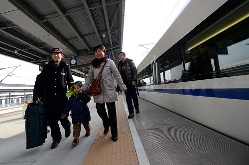 【組圖】西安至寶雞高速鐵路正式開通運營(組圖)