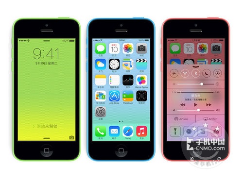 图为:苹果iPhone 5C 手机