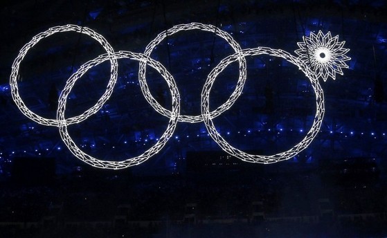冬奥会五环标志的含义图片