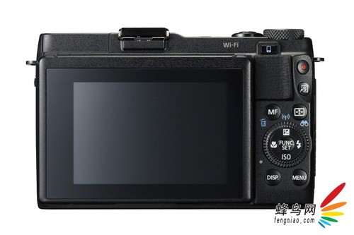 佳能PowerShot G1 X Mark II背面外观