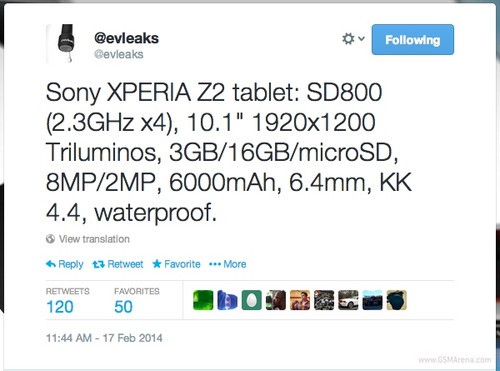 800 Xperia Z2ƽع