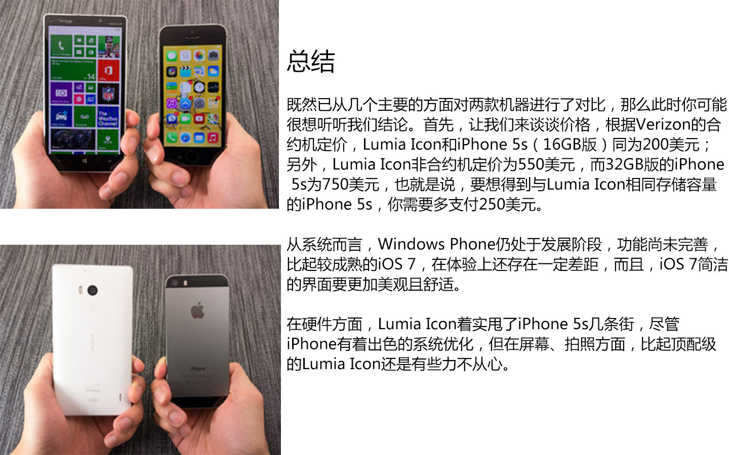 ΢սƻ Lumia IconԱiPhone 5s 
