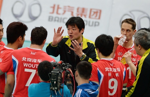 图文:男排半决赛北京3