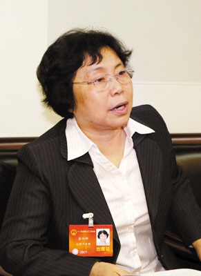 全国人大代表、中科院院士崔向群。