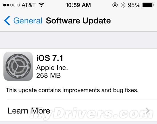 iOS 7.1ʽ淢صַ